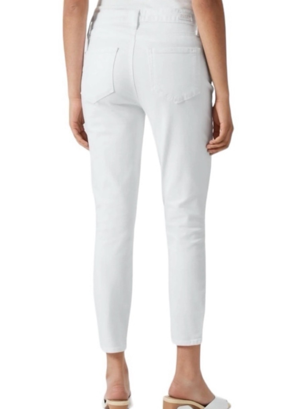 PAIGE Hoxton Ankle Jeans – Crisp White – 28- High Rise/Ankle MSRP $228 - Picture 2 of 12